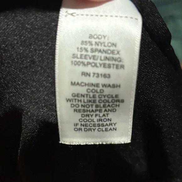 Cable & Gauge Black Lace Mini Dress - Picture 4 of 4